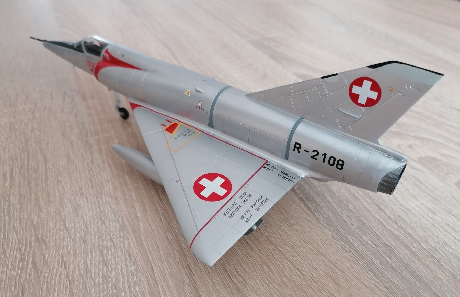 Schweizer Armee Kit di modellismo & Modellini statici: Mirage lllRS  R-2108 (1:48) – Nuovo e nell'imballaggio originale da Brunnen venduto da pepone08 1
