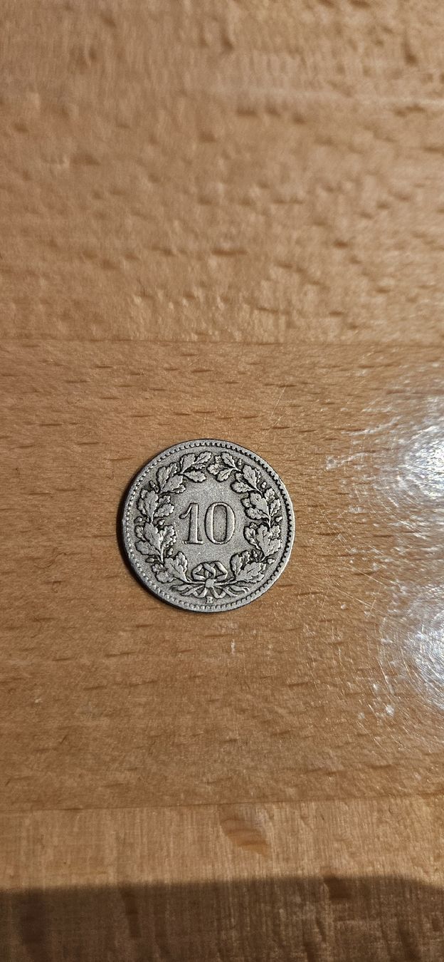 Tutti le monete: Moneta da 10 centesimi Svizzera, 1914 – Usato da Ambrì venduto da epg_ljh9 1