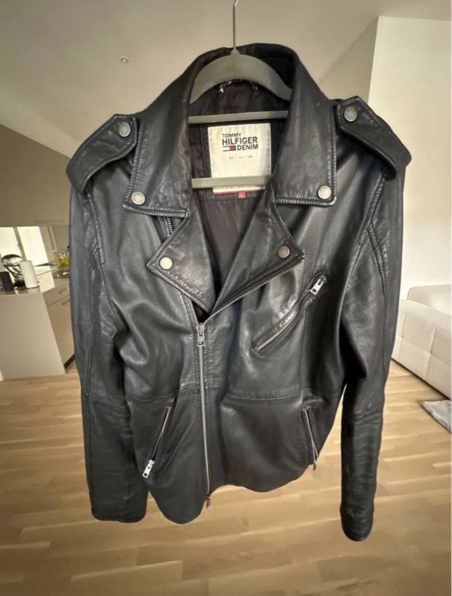 Tommy Hilfiger Giacche: Tommy Hilfiger - Leather Jacket – Nuovo (secondo la descrizione) da Schaffhausen venduto da die_kb5d