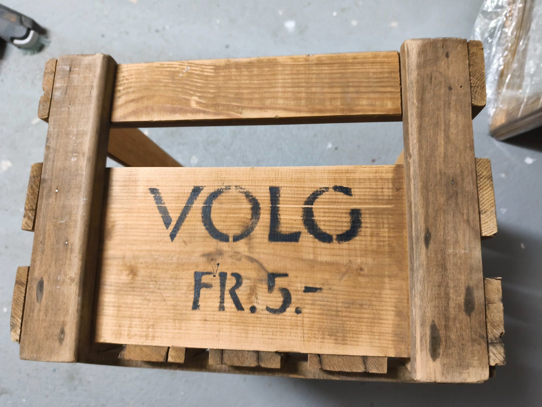 Altro: Volg Weinkiste Vintage – Usato da Zürich venduto da Jul69 1