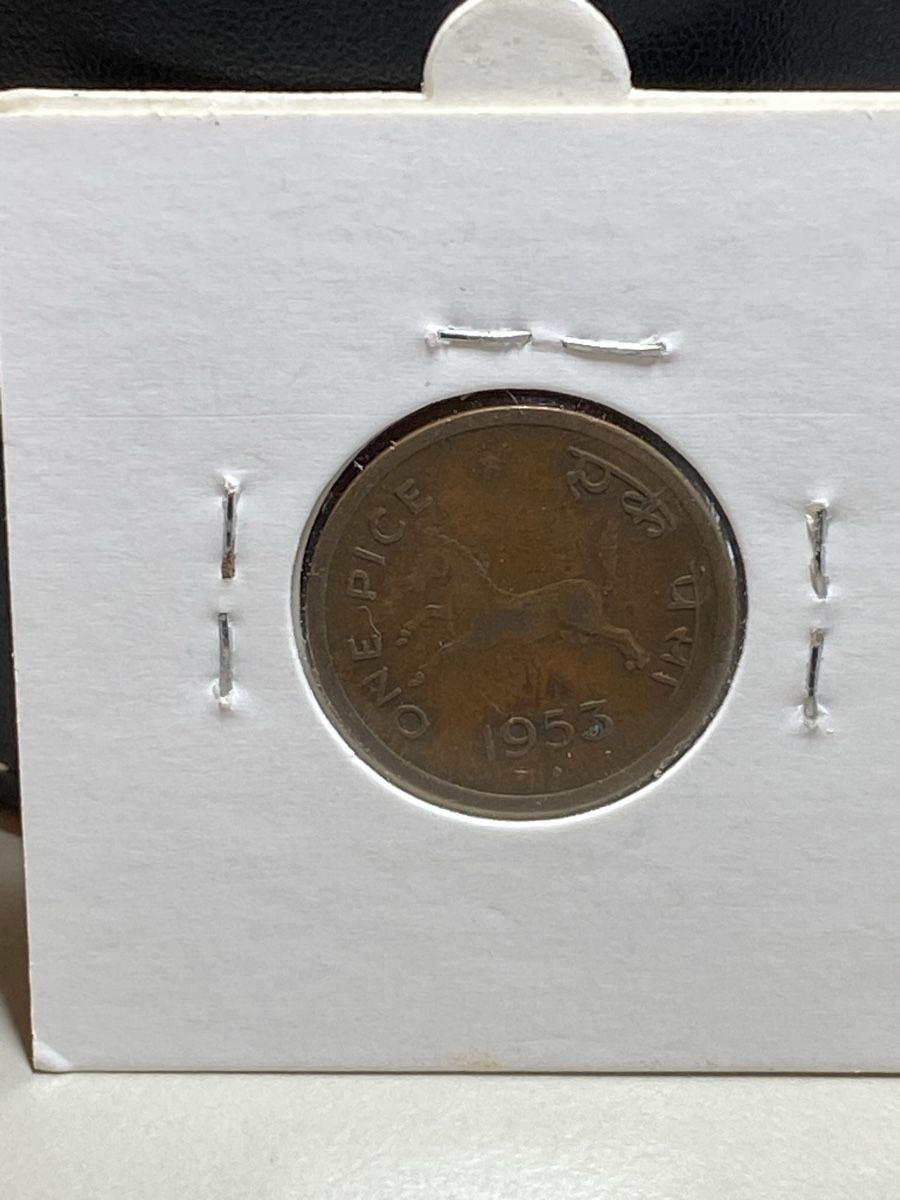 Tutti le monete: Inde - 1 Pice - 1953 – Usato da Payerne venduto da Mike1682 1