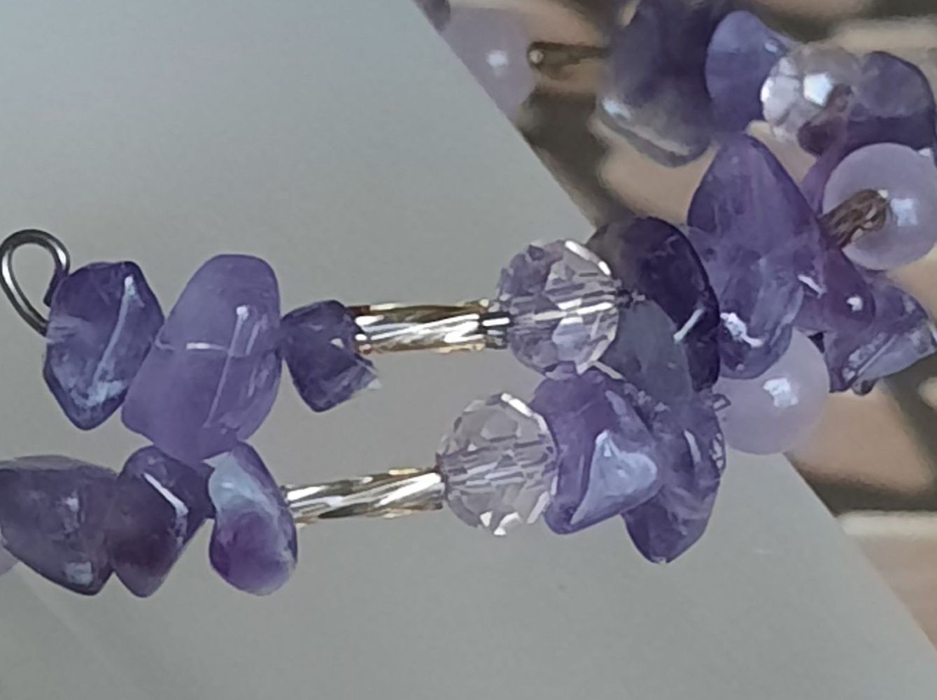 Bracciali & Braccialetti: Handgefertigtes Amethyst-Armband - Einzigartiges Design! – Nuovo (secondo la descrizione) da Solothurn venduto da lsc_pf99 4