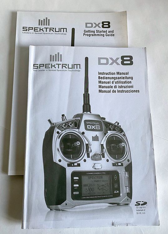 Spektrum DX8 mit Senderpult und 4 Empfänger (Gebraucht) in Winterthur ...