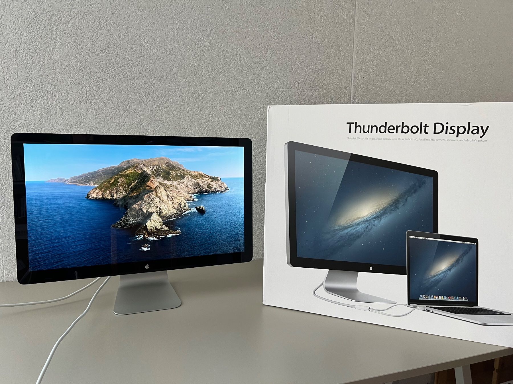 Apple Monitore: Apple Thunderbolt Display | 27'' | 2560x1440 pixels – Gebraucht aus Courgenay von