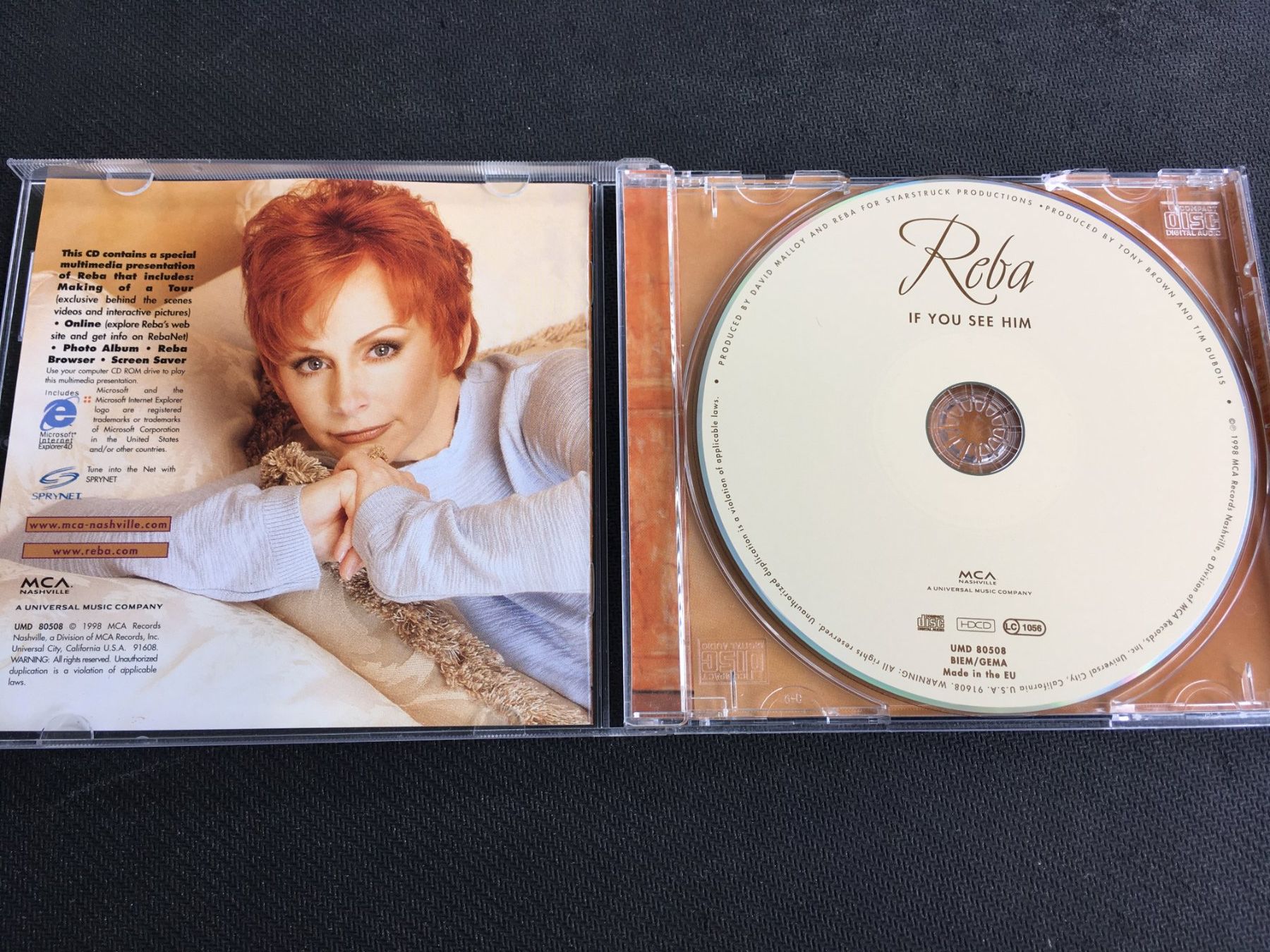 CD: Reba - If you see him -CD- – Usato da St.Gallen venduto da MedienJoe 1