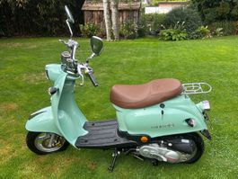 Minimoto Kolibri Roller mintgrün 50ccm guter Zustand