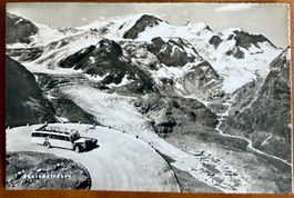 AK: Sustenstrasse - Post-Car Saurer