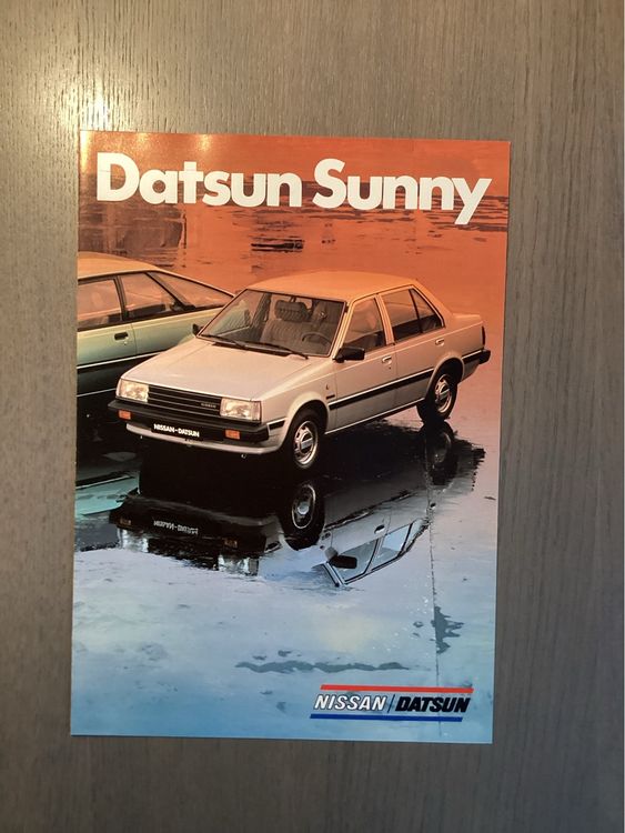 Datsun sunny Prospekt | Kaufen auf Ricardo