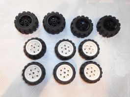 Lego Räder DM ca 40 + 50 mm  ( Set 800 )