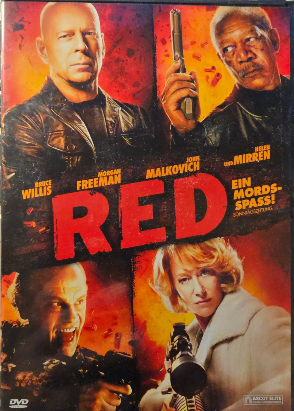 Tous les DVDs: R.E.D. – D'occasion à Wahlen b. Laufen par Cg10