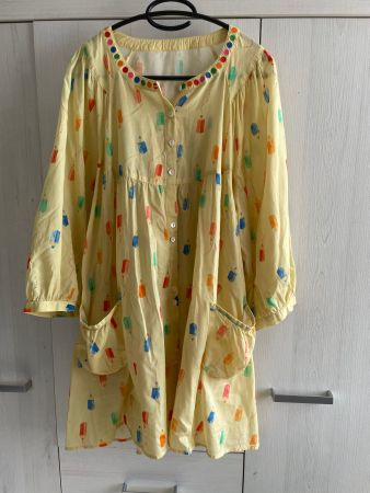 Gudrun Sjödén 100% Baumwolle Kleid/ Tunika - Gr. XL