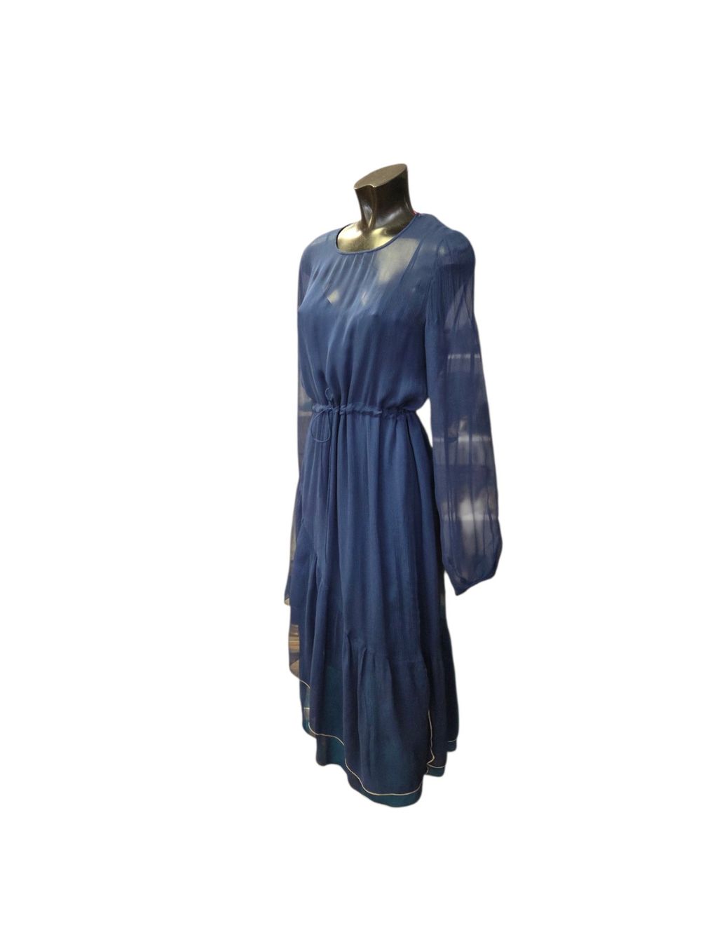 Chloé Vestiti: See by Chloe Seiden Midi Kleid – Usato da Zürich venduto da Bubi83 1