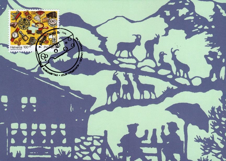 Tous les timbres: Maximumkarte Pro Patria - Schweizer Kulturgut – Neuf (Voir description) à Dottikon par haeusibuh5