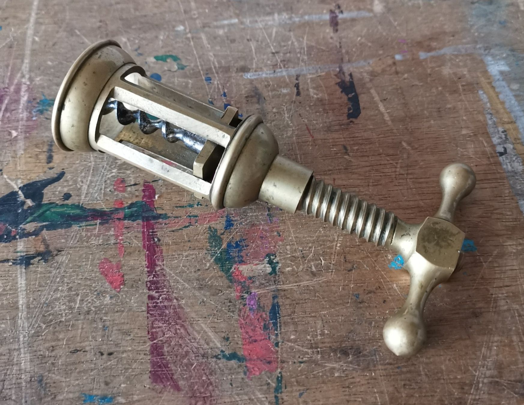 Apribottiglie & Tappi per chiusura: Korkenzieher Messing _1 – Usato da Obernau venduto da vamberk 2