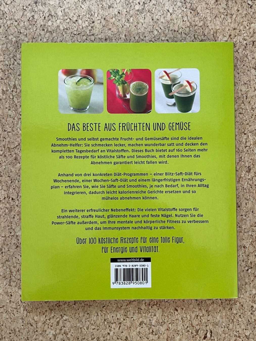 Bücher: Taschenbuch "Grüne & fruchtige SMOOTHIES", Ch. Bailey – Gebraucht aus Grosswangen von Vita500 1