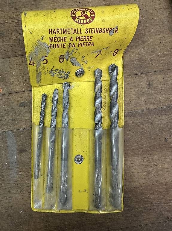 Alle Werkzeuge: Steinbohrerset 4-8 – Gebraucht aus Aarau von sole-soleil