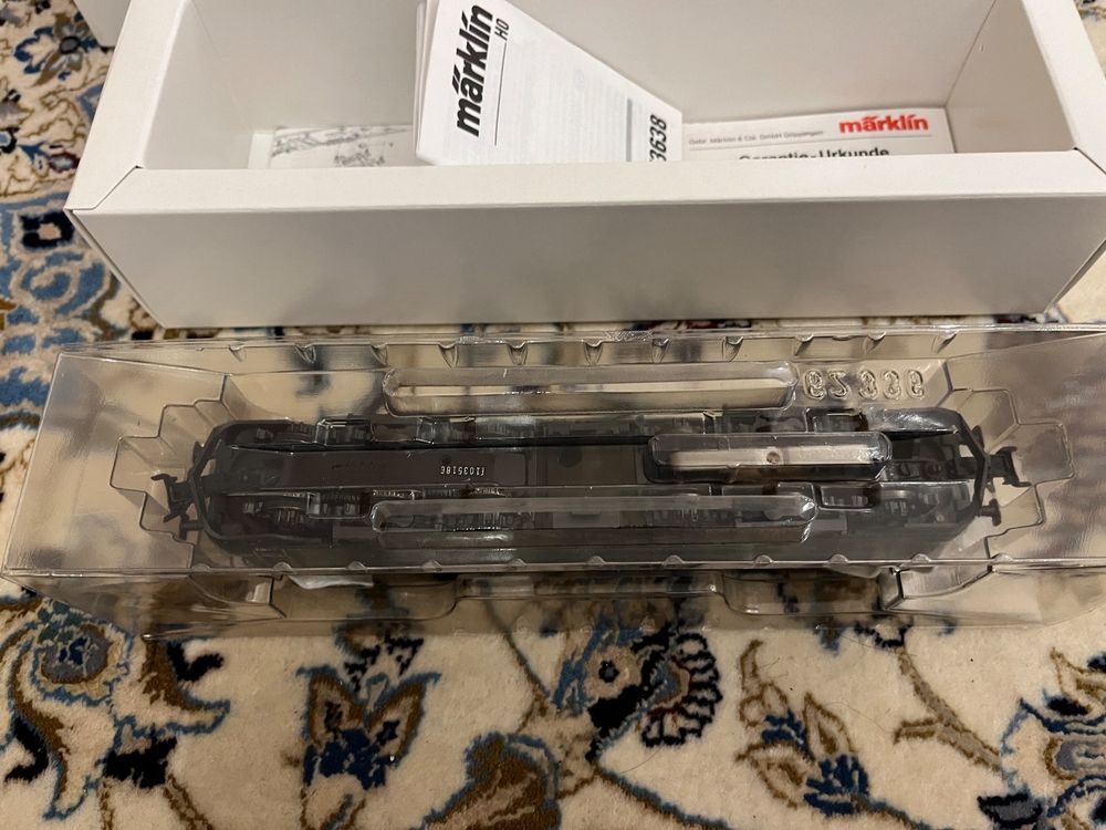 Märklin 3638 – Locomotive électrique SBB Ae 6/6 – Époque 4 – Édition Spéciale Rare – Analogique/Digital – Vert