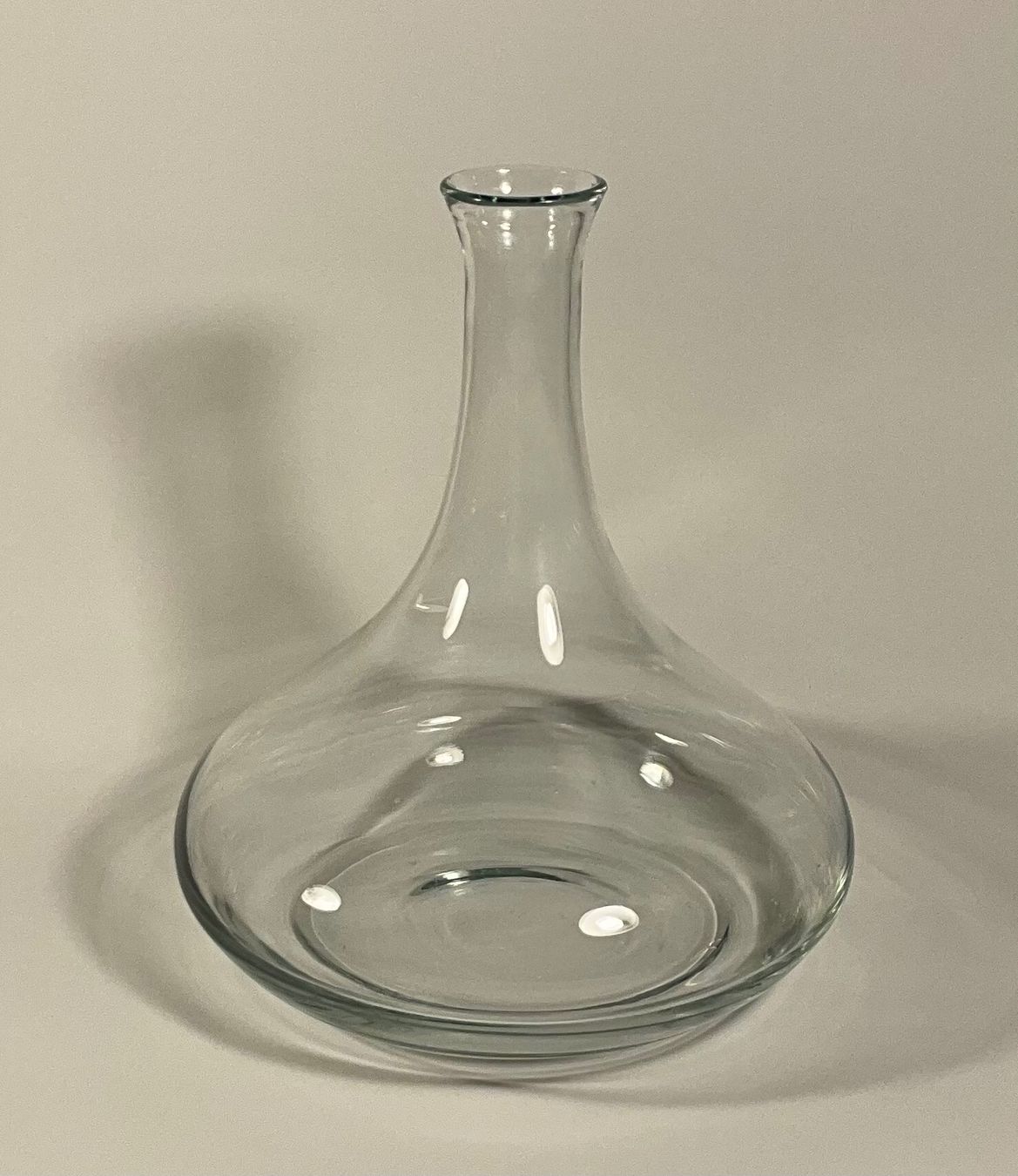 Caraffe: Dekanter Karaffe aus Glas, schlicht – Usato da Zürich venduto da Bill.lee 1