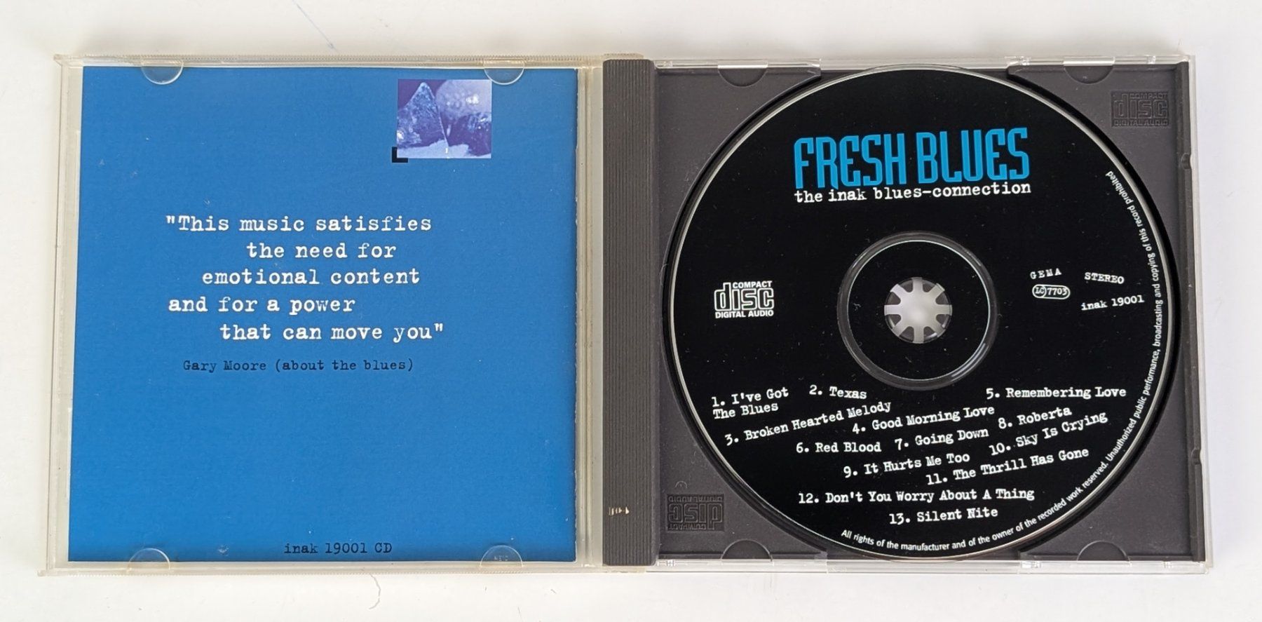 CD: Fresh Blues - the inak blues-connection CD – Usato da Zürich venduto da 1.Simon 2