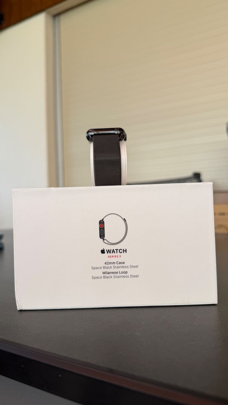 Apple Smartwatch: Apple Watch Series 3 STAINLESS STEEL VERSION – Usato da Hinwil venduto da Buddy2001 6