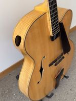 Archtop Jazz guitar, 19", scale 26.5", with sound port