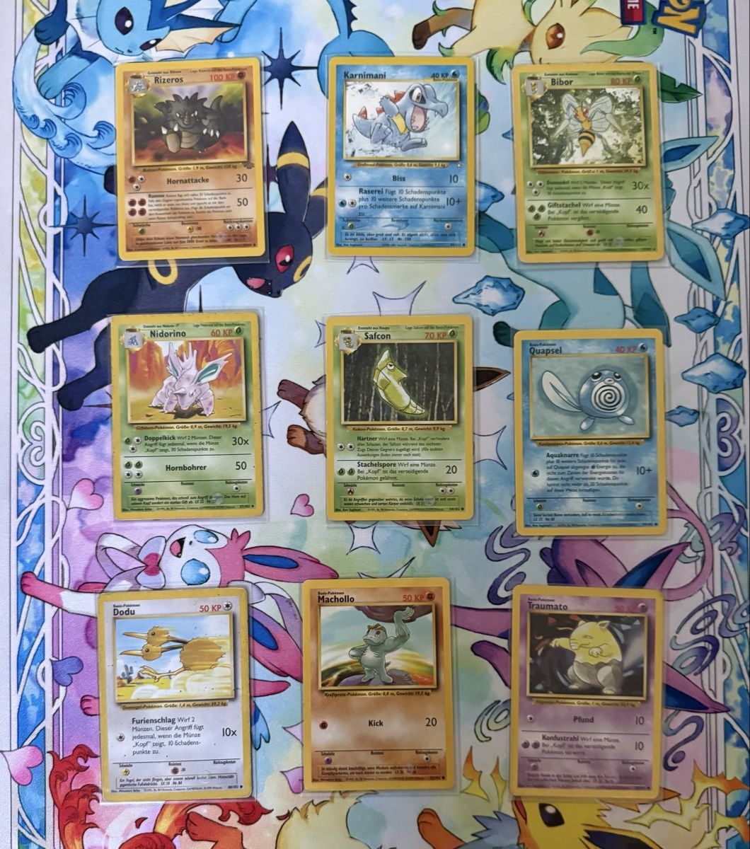Pokémon Carte collezionabili: Pokémon - 9x Base set DE !!! Vintage – Usato da Uvrier venduto da sauma85