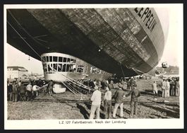 Fotografie Zeppelin LZ 127 Graf Zeppelin