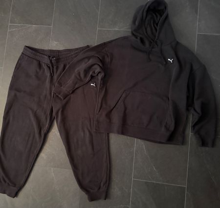 Puma Tracksuit Schwarz