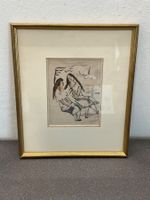 Jules PASCIN (1885-1930) Tableau aquarelle signée