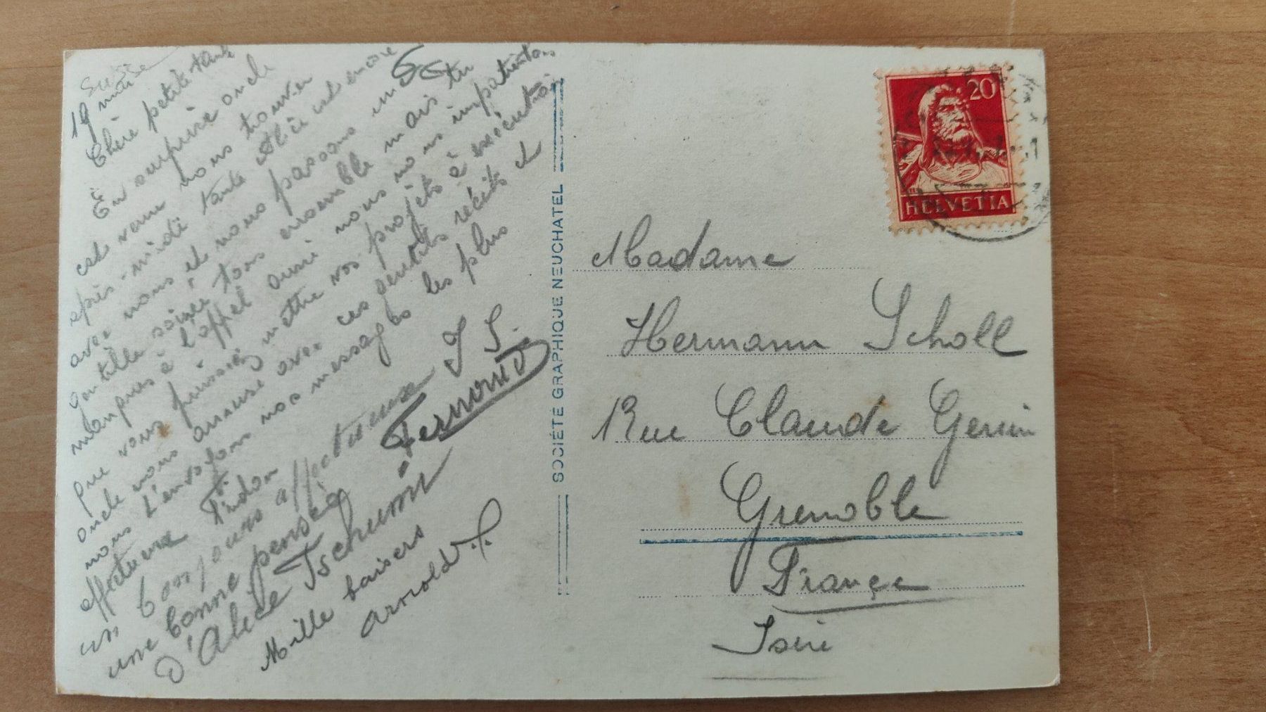 Cartes postales: Motiers um 1925 – D'occasion à St. Erhard par Chaeferli6 1