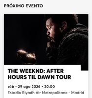Golden Circle - The Weeknd: After Hours Til Dawn Tour Madrid