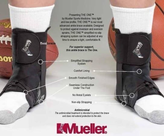 Schutz & Schoner: Müller The One Ankle Brace Gr. XL – Neu und originalverpackt aus Spreitenbach von Opfikoner1 2