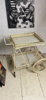 Shabby Chic Service Wagen