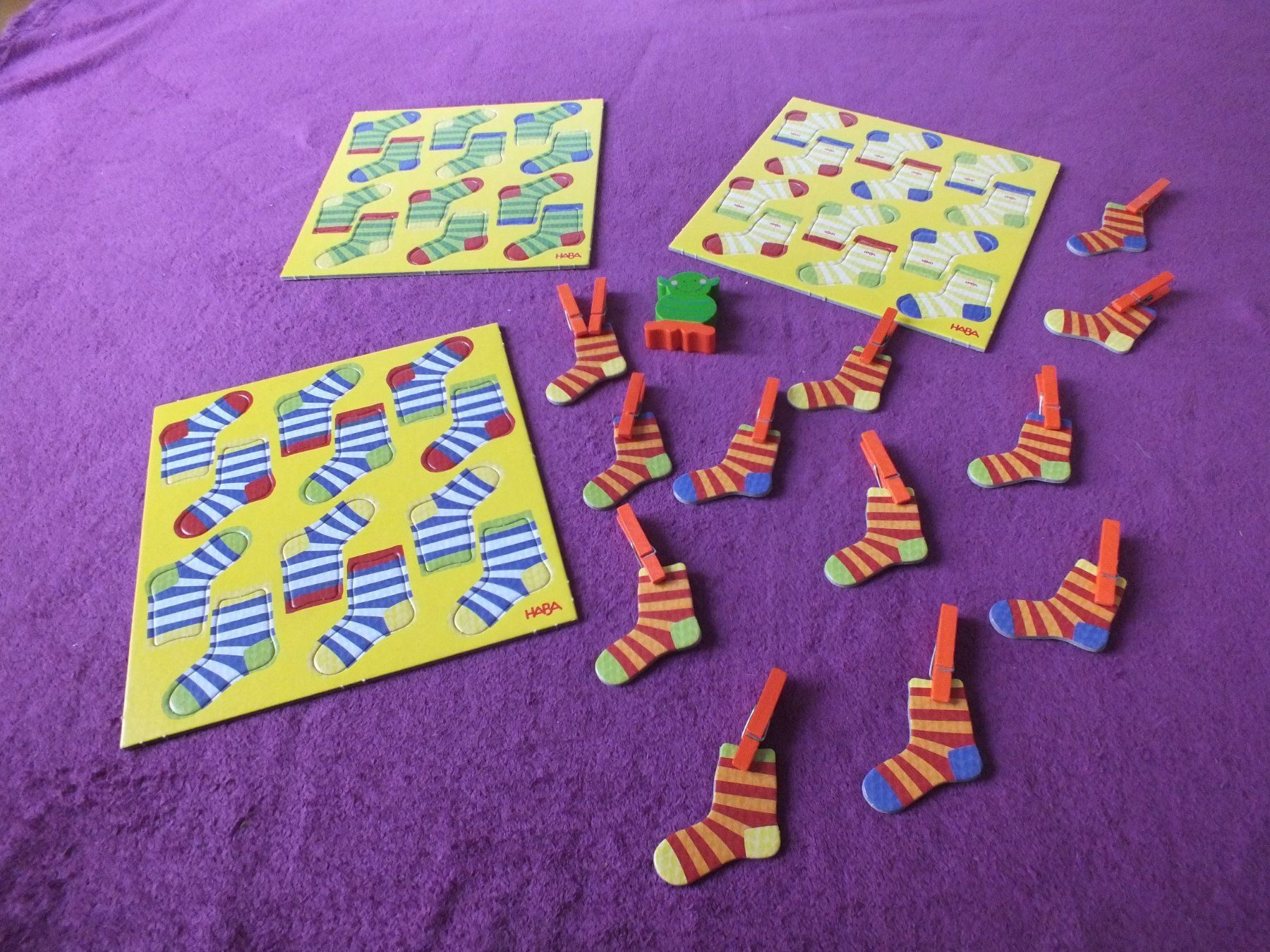 Haba Jeux: HABA Spiel - Socken Zocken – Neuf (Voir description) à Müllheim Dorf par Seeeule01 4
