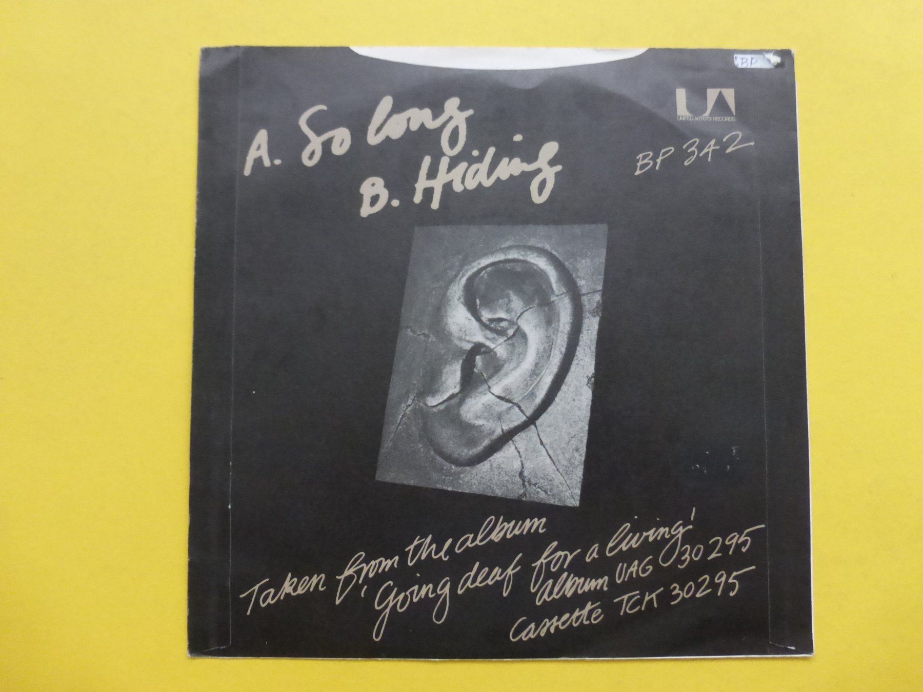 Dischi in vinile: Fischer-Z – So Long – Usato da Zürich venduto da Swiss57 1