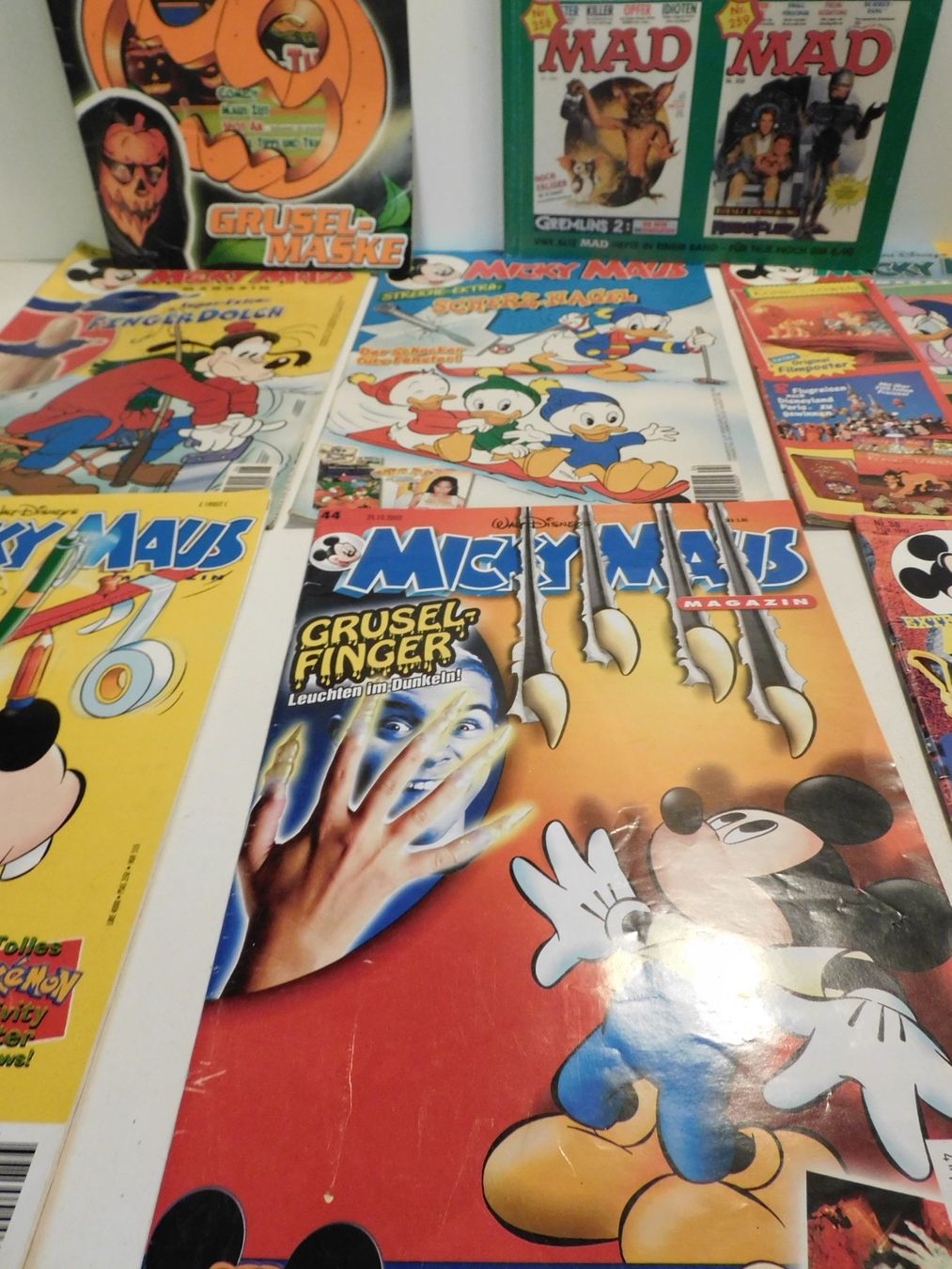BD: Micky Comic Auktionen Buch u 10 Comic Hefte alt – D'occasion à Sursee par 76 7