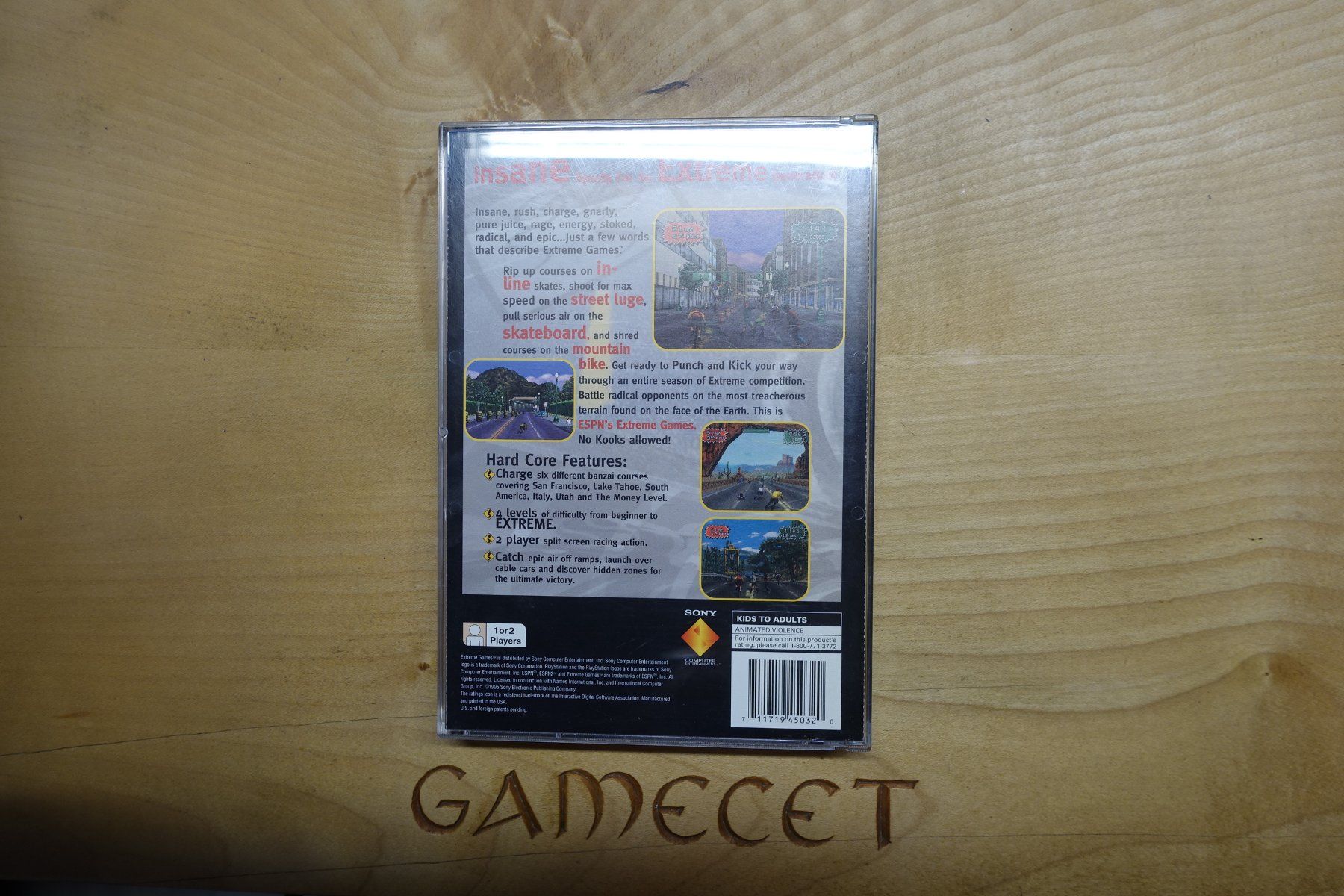 Sony Giochi: ESPN Extreme Games (Long Box) - Amerika – Usato da Steinach venduto da Gamecet 2