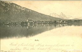 Arth - vom See her + 1905