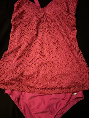 Feel Good Badekleid Pink, Gr. 42,ungetragen für den Sommer!