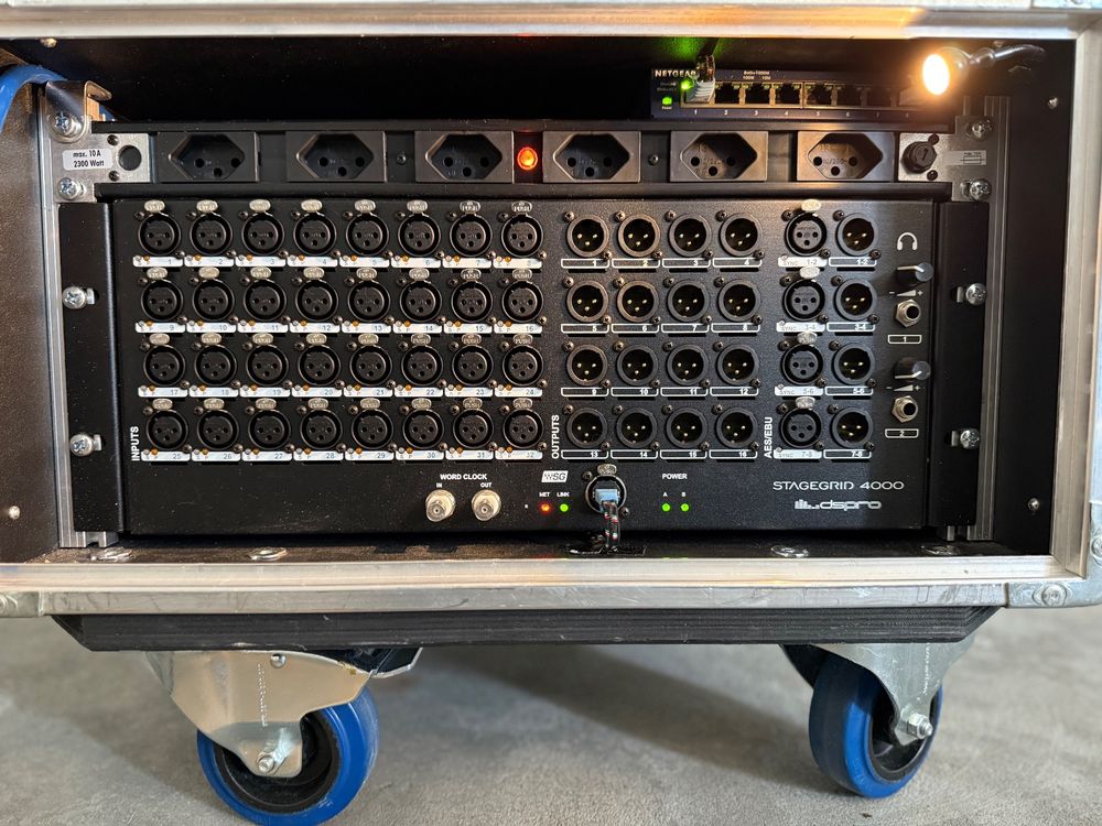 Waves / Stagebox Stagegrid dspro4000 im SwissCase (Gebraucht) in ...
