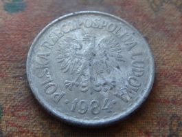 Pologne  1  Zlote  1984