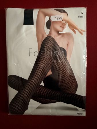Strumpfhose Fashion, Migros, Grösse S  (Hahnentrittmuster)