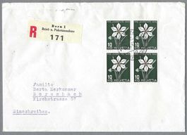1946, J118x4, 0 BERN, EING. BRIEF, ANK.-0