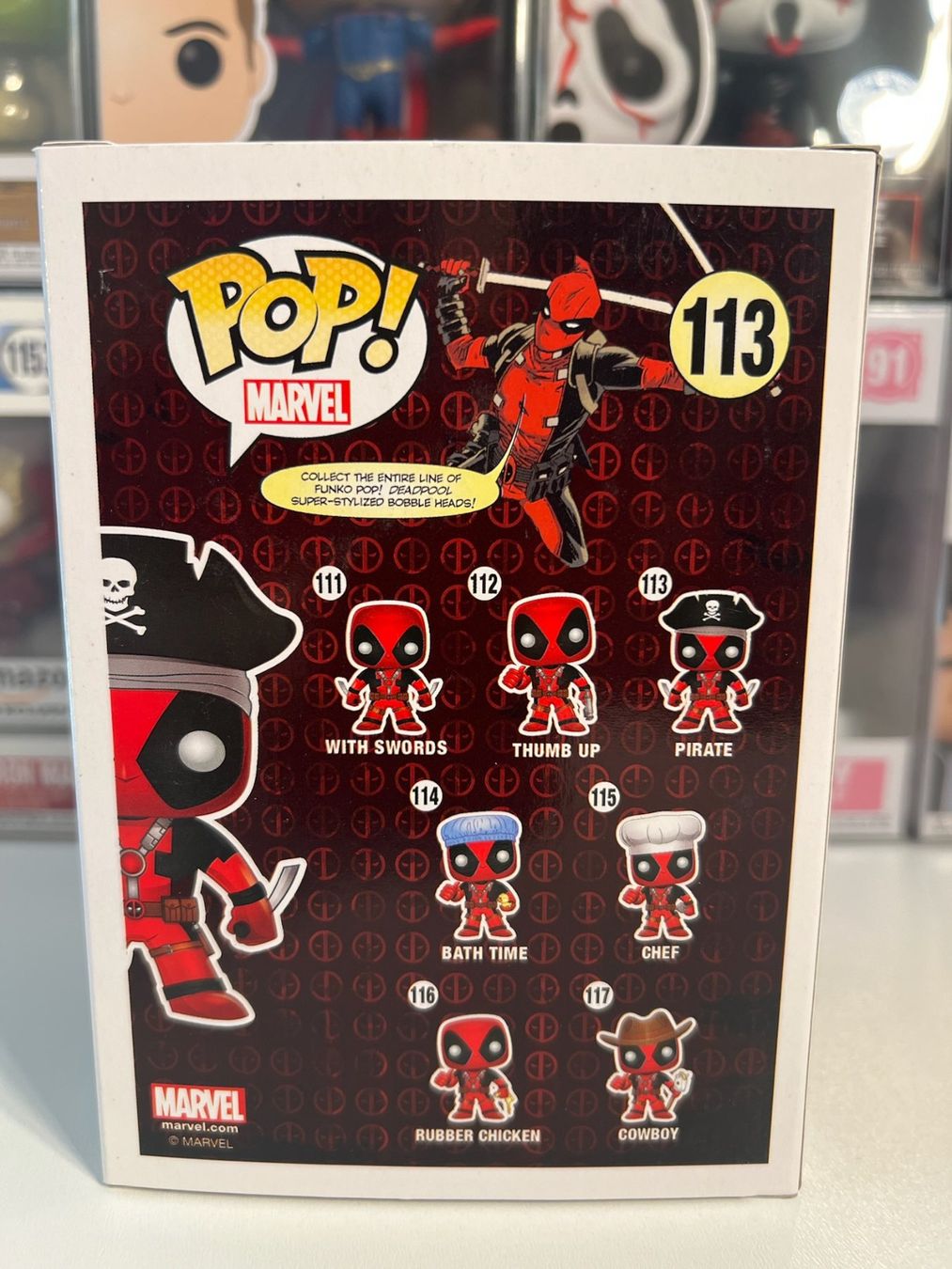 Funko Figuren: Funko POP! Marvel Pirate Deadpool Edition Limitée Hot Topic – Neu und originalverpackt aus Le Mouret von perfectbijou 2