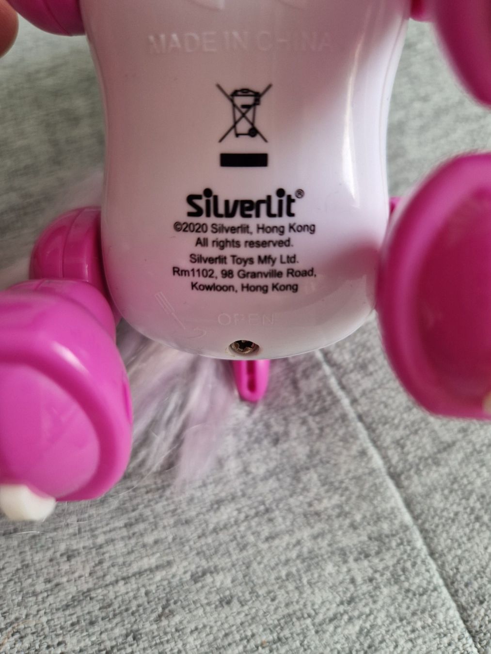 Spielzeuge: Spielzeug Einhorn weiss rosa, Marke: Silverit – Gebraucht aus Rebstein von Ajs_Toy_Palast_1 3