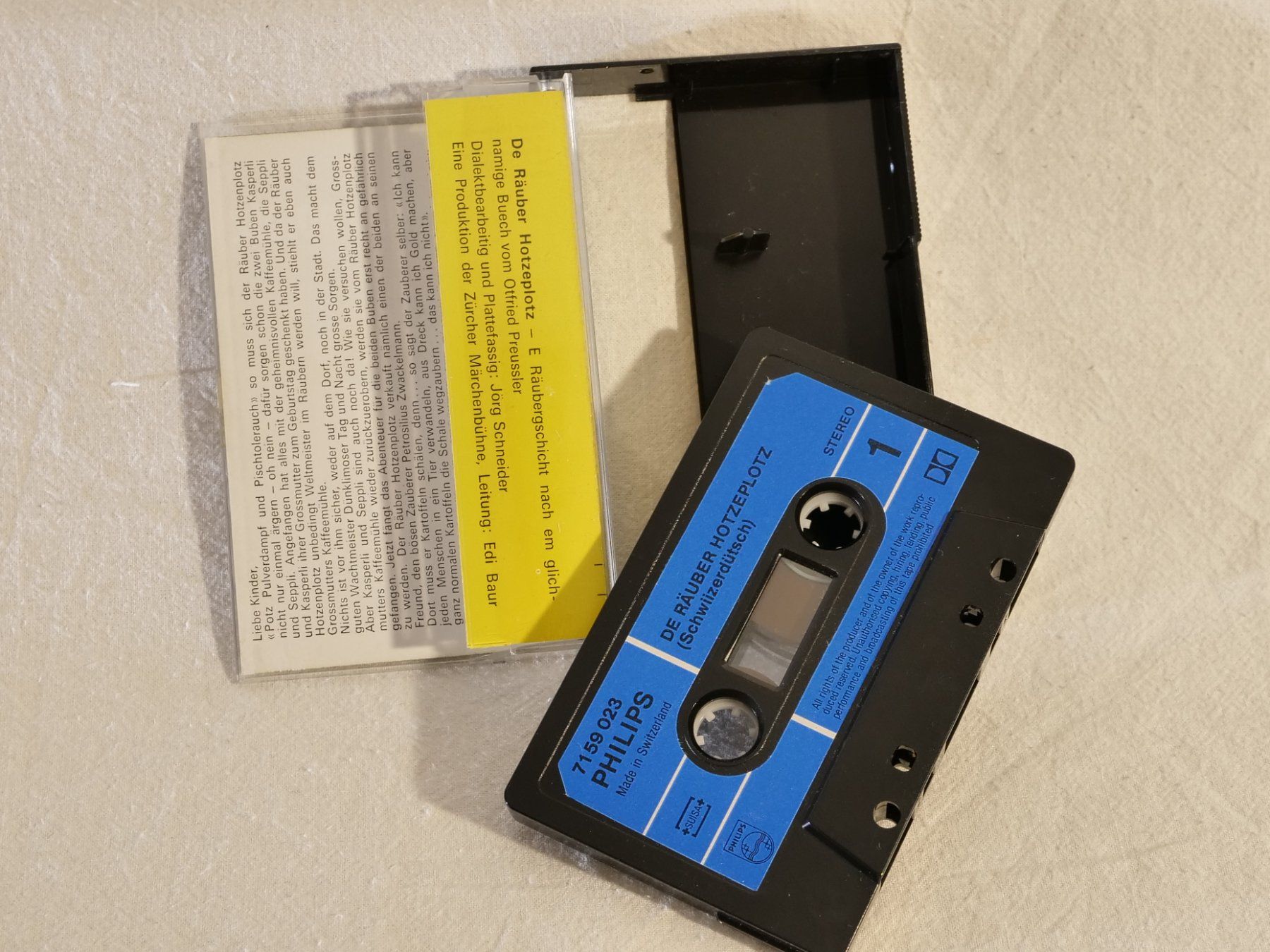 Musicassette: Kassette De Räuber Hotzeplotz Jörg Schneider – Usato da Lustmühle venduto da Glatisant 1