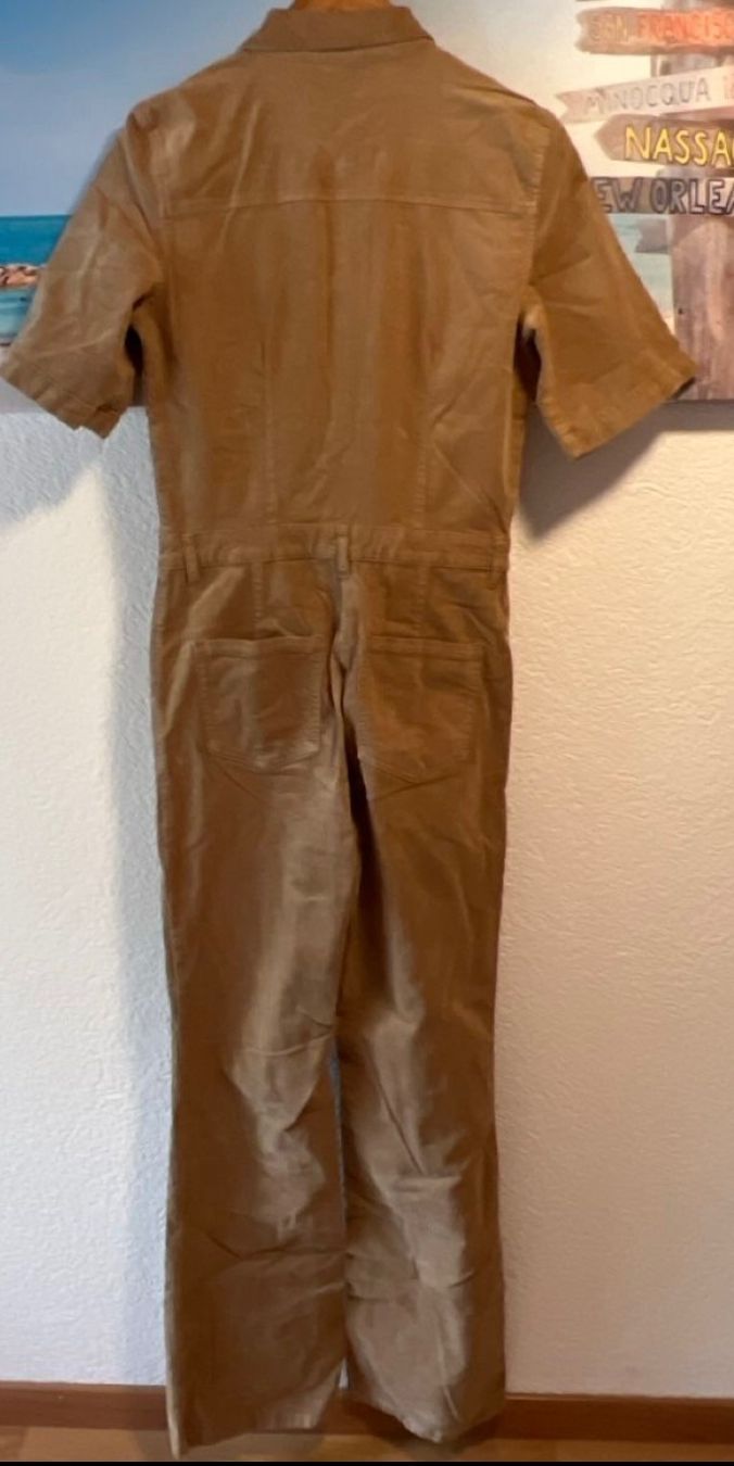 Mango Tute: Jumpsuit Overall Gr. M Cord braun – Usato da Elgg venduto da swissstuff 2