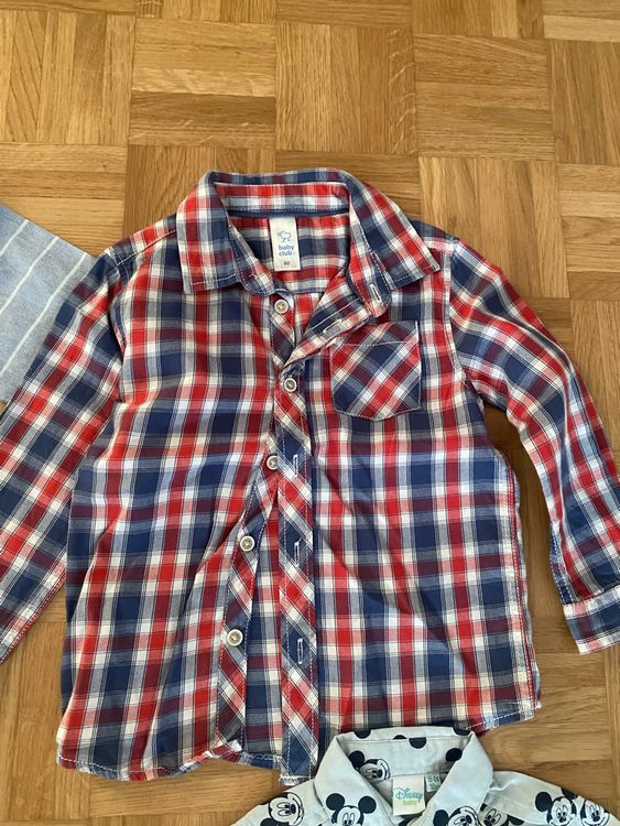 Camicie, T-shirt & Polo: Kinder Hemden Langarm Grösse 92 – Usato da Zürich venduto da zd_1965 2