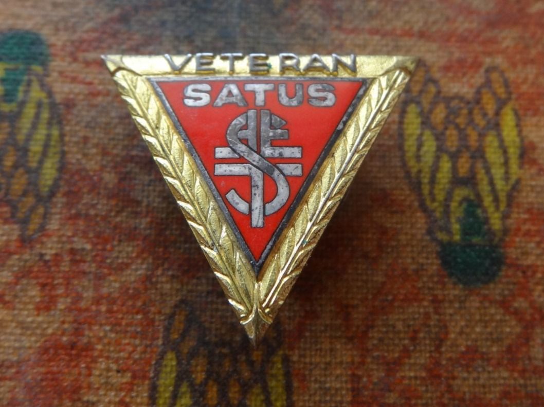 Plaquettes & Badges: Pins " SATUS Vétéran"  les 2 pièces – D'occasion à Romanel-sur-Lausanne par Swift13 1
