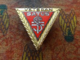 Pins " SATUS Vétéran"  les 2 pièces